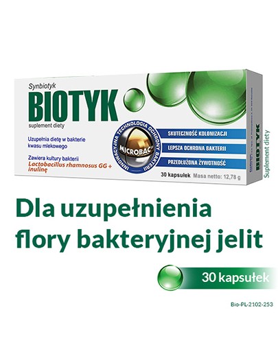 Biotyk 0,4 g 30 kapsułek