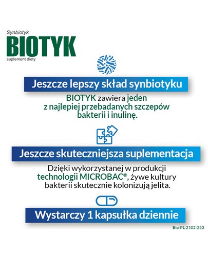 Biotyk 0,4 g 30 kapsułek