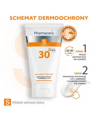 Pharmaceris S Sun Body Protect nawilżająca emulsja ochronna do ciała SPF 30 150 ml