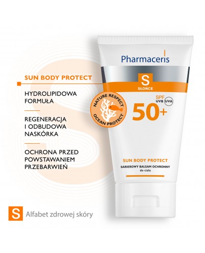 Pharmaceris S Sun Body Protect Barierowy balsam ochronny do ciała SPF 50+ 150 ml