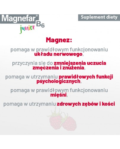 Magnefar B6 Junior płyn 120 ml