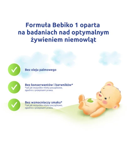 Bebiko 1 Nutriflor Expert mleko początkowe od urodzenia 350 g