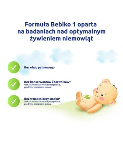 Bebiko 1 Nutriflor Expert mleko początkowe od urodzenia 350 g