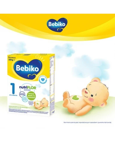 Bebiko 1 Nutriflor Expert mleko początkowe od urodzenia 350 g
