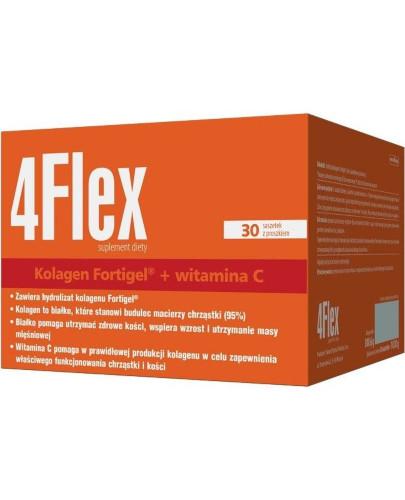 zdjęcie produktu 4 Flex kolagen nowej generacji z witaminą C 30 saszetek
