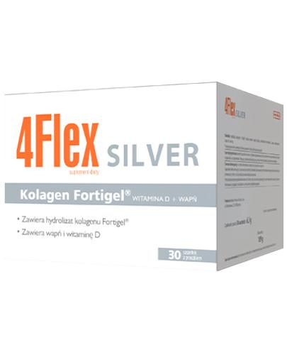 zdjęcie produktu 4 Flex Silver kolagen nowej generacji z witaminą D i wapniem 30 saszetek