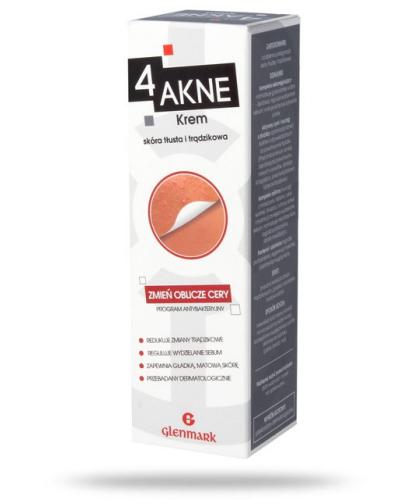 podgląd produktu 4AKNE krem do skóry tłustej i trądzikowej 50 ml