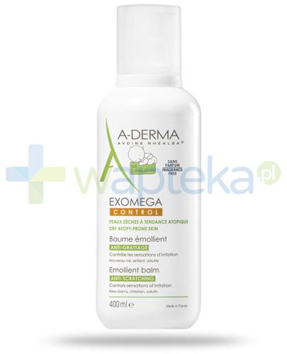 podgląd produktu A-Derma Exomega Control balsam emolient Rich++ przeciw drapaniu 400 ml