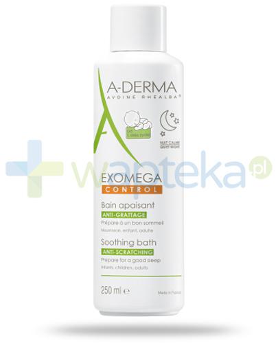podgląd produktu A-Derma Exomega Control płyn do kojącej kąpieli przeciw drapaniu 250 ml