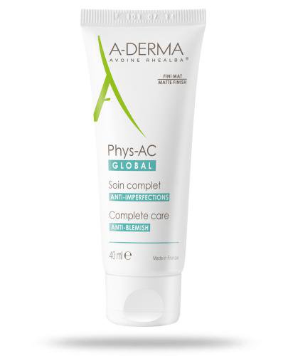 podgląd produktu A-Derma Phys-AC Global kompletna pielęgnacja krem 40 ml