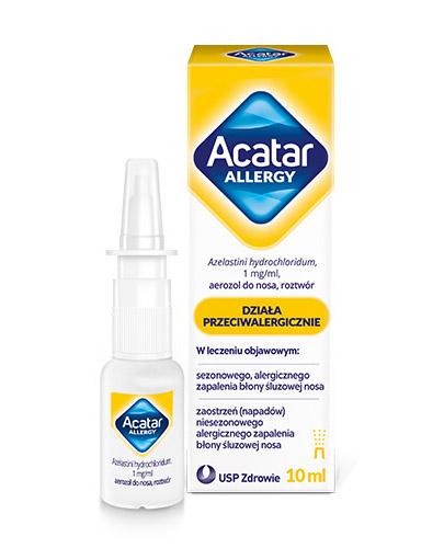 podgląd produktu Acatar Allergy 1 mg/ml aerozol do nosa 10 ml