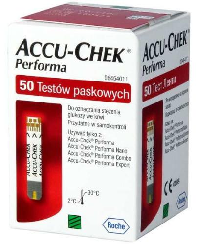 podgląd produktu Accu-Chek Performa test paskowy 50 sztuk