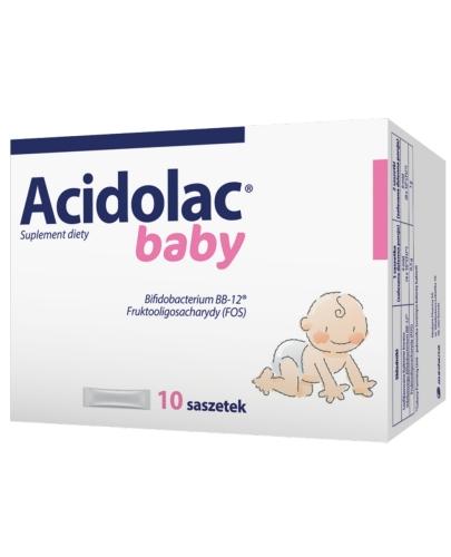 zdjęcie produktu Acidolac Baby dla niemowląt i dzieci 10 saszetek
