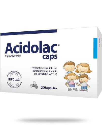podgląd produktu Acidolac caps 20 kapsułek