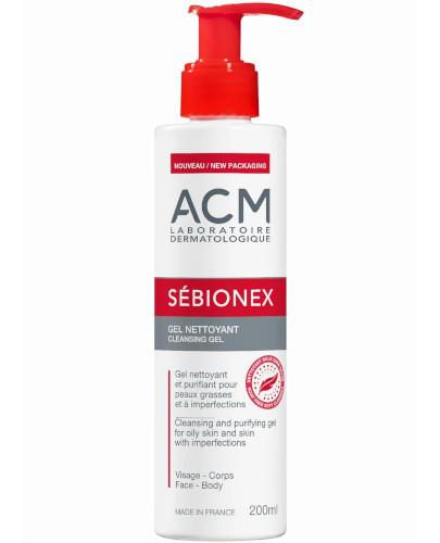 podgląd produktu ACM Sebionex żel oczyszczający skórę z niedoskonałościami 200 ml