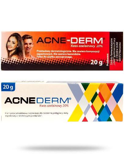 podgląd produktu Acne-Derm wybielający krem z kwasem azelainowym 20% 20 g