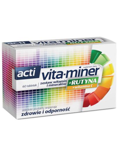 podgląd produktu Acti Vita-Miner + Rutyna 60 kapsułek