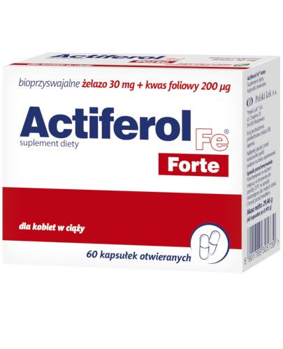 zdjęcie produktu Actiferol Fe Forte 60 kapsułek