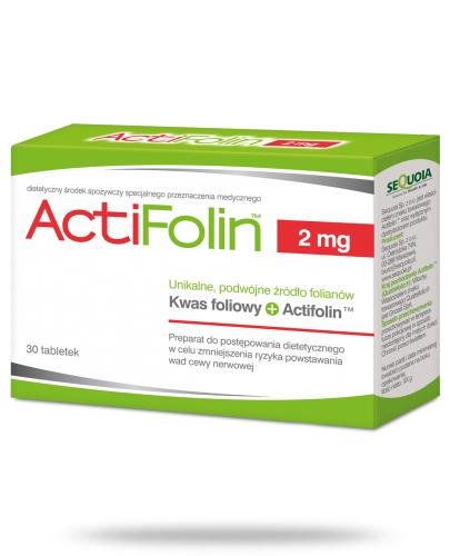 podgląd produktu ActiFolin 2mg kwas foliowy 30 tabletek