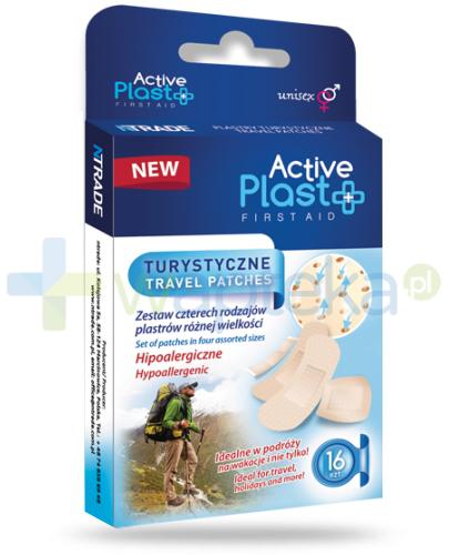 podgląd produktu Active Plast First Aid plastry turystyczne 16 sztuk
