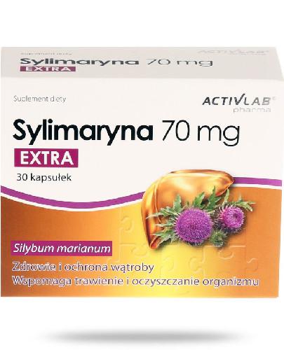 podgląd produktu ActivLab Sylimaryna Extra 70 mg 30 kapsułek