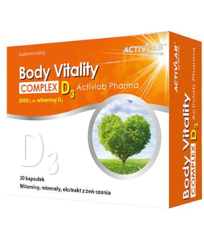 podgląd produktu ActivLab Body Vitality Complex + D3 30 kapsułek