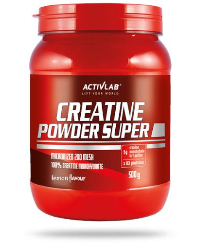 podgląd produktu ActivLab Creatine Powder Super smak cytrynowy 500 g