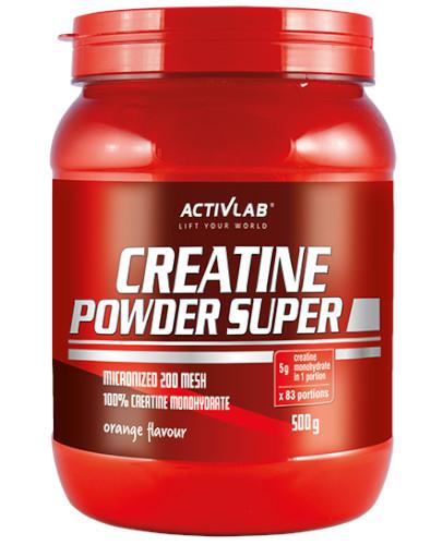 podgląd produktu ActivLab Creatine Powder Super smak czarna porzeczka 500 g