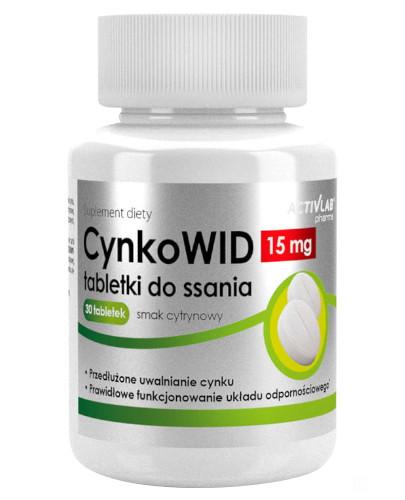 podgląd produktu ActivLab CynkoWID 15 mg  30 tabletek do ssania