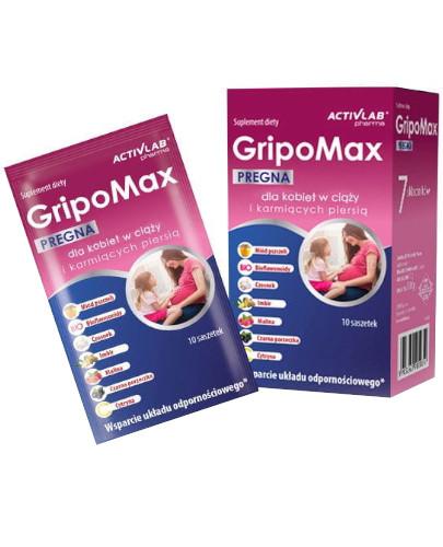 podgląd produktu ActivLab Gripomax Pregna 10 saszetek