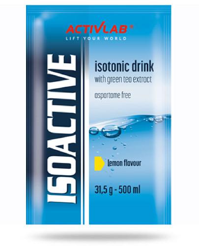 podgląd produktu Activlab IsoActive Isotonic Drink smak cytrynowy 1 saszetka