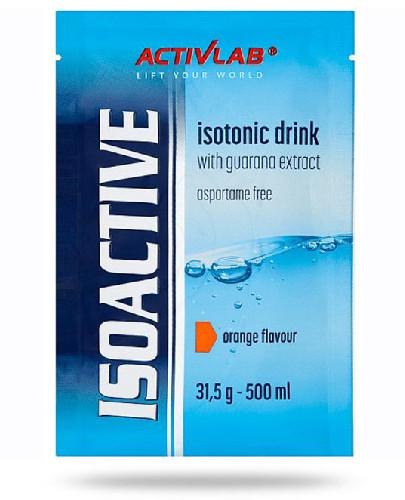 podgląd produktu Activlab IsoActive Isotonic Drink smak pomarańczowy 1 saszetka