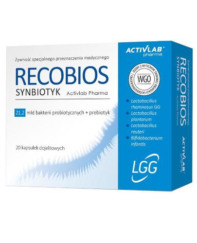 podgląd produktu ActivLab Recobios Synbiotyk 20 kapsułek