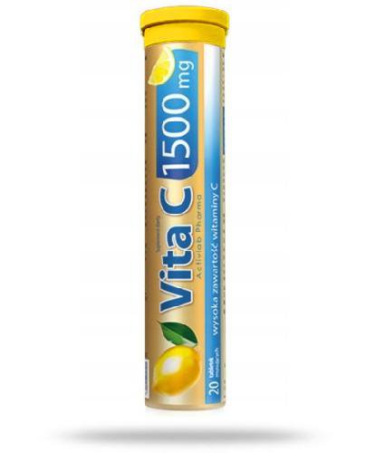 zdjęcie produktu ActivLab Vita C 1500 mg o smaku cytrynowym 20 tabletek musujących