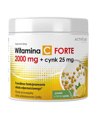 podgląd produktu ActivLab Witamina C 2000 mg + Cynk 25 mg Forte proszek 500 g
