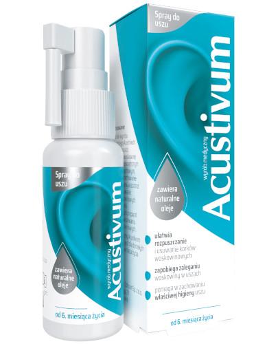 podgląd produktu Acustivum spray do uszu 20 ml