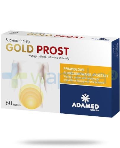 podgląd produktu Gold Prost wyciąg z pestek dyni 60 tabletek