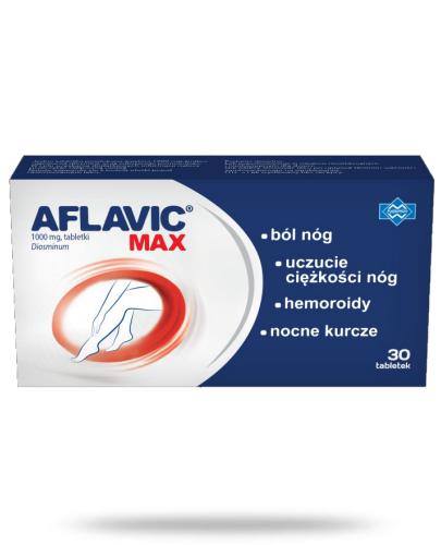 podgląd produktu Aflavic Max 1000mg 30 tabletek