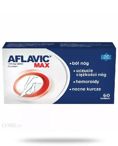 podgląd produktu Aflavic Max 1000mg 60 tabletek