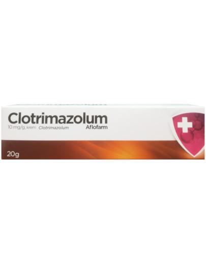 podgląd produktu Aflofarm Clotrimazolum 10mg/g, krem 20 g