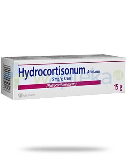 podgląd produktu Aflofarm Hydrocortisonum 5mg/g krem 15 g