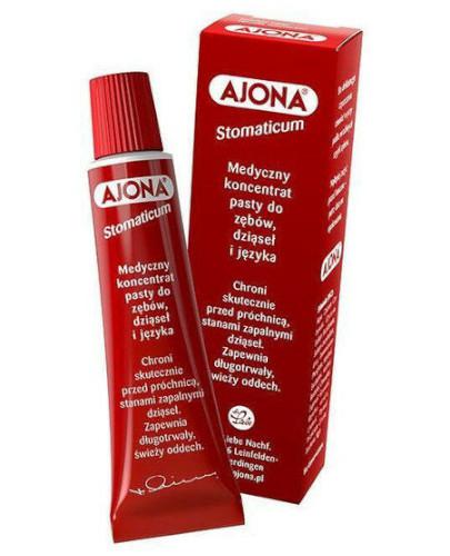 podgląd produktu Ajona-Stomaticum koncentrat pasty do zębów 6 ml