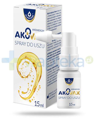 zdjęcie produktu Akuvax spray do uszu 15 ml
