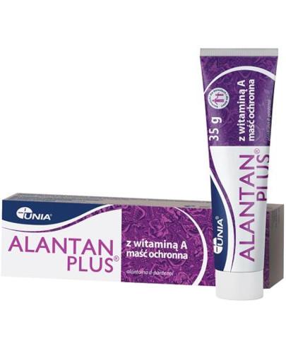 podgląd produktu Alantan Plus z witaminą A maść ochronna 35 g