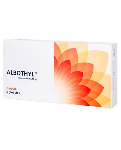 podgląd produktu Albothyl 90 mg 6 globulek dopochwowych