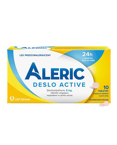 podgląd produktu Aleric Deslo Active 5mg 10 tabletek
