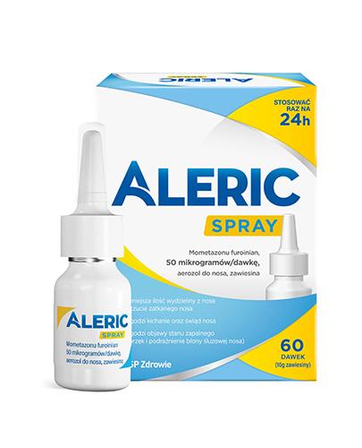 podgląd produktu Aleric Spray 50 µg/dawkę aerozol do nosa zawiesina 60 dawek