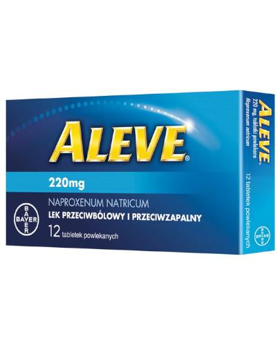 podgląd produktu Aleve 220 mg 12 tabletek