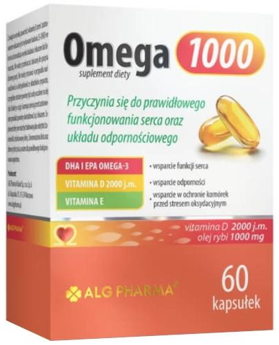 podgląd produktu Alg Pharma Omega 1000 60 kapsułek