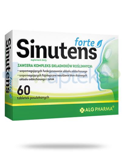 podgląd produktu Alg Pharma Sinutens Forte 60 tabletek